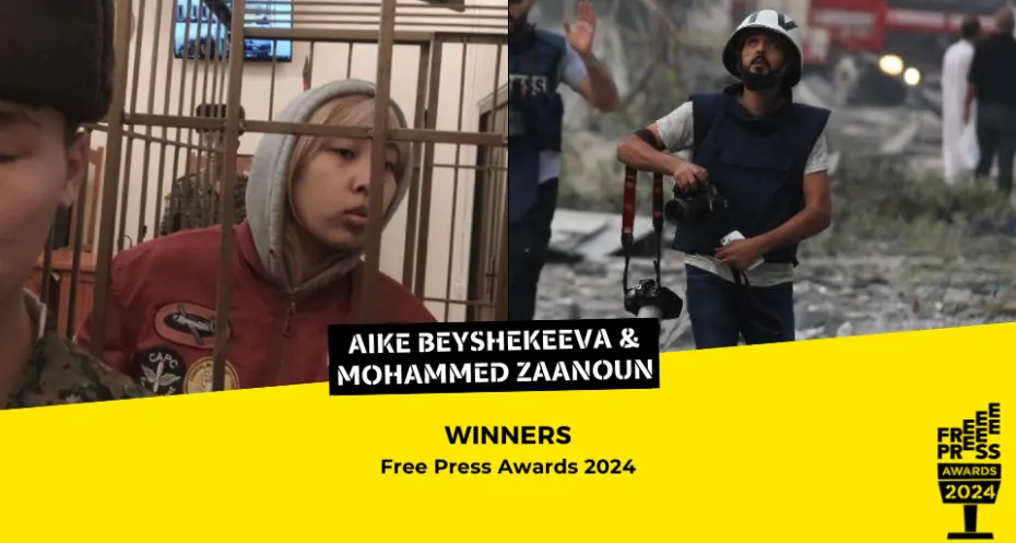 Free Press Awards winners